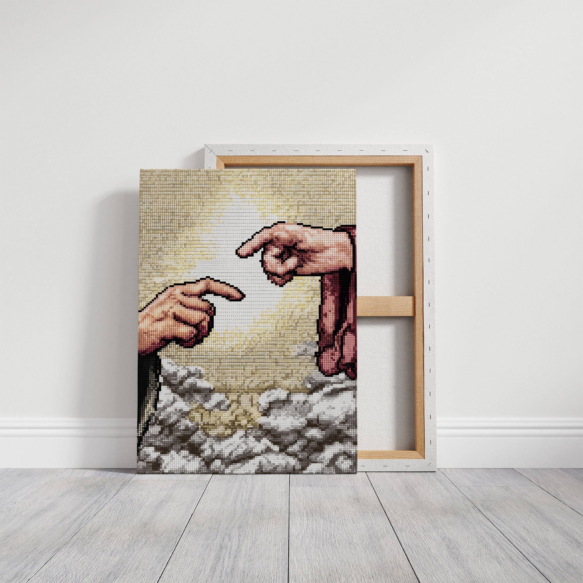 Pixelated Connection: The Digital Tapestry