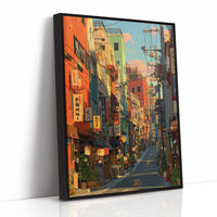 Tokyo Streets Glow At Dusk