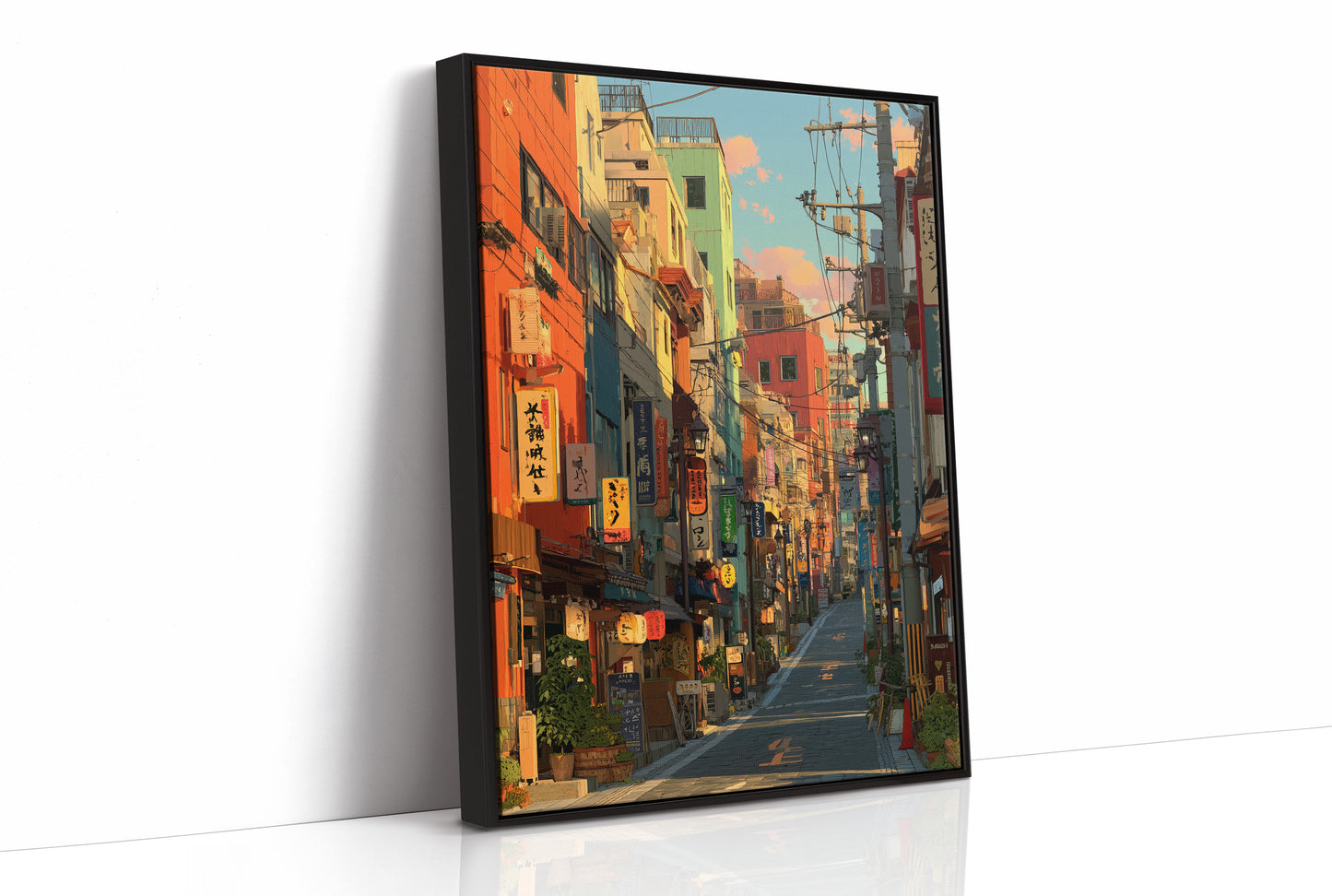 Tokyo Streets Glow At Dusk