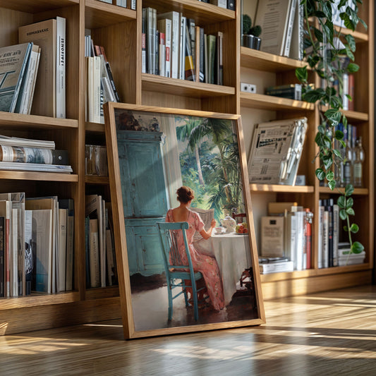Morning Light Through Open Windows