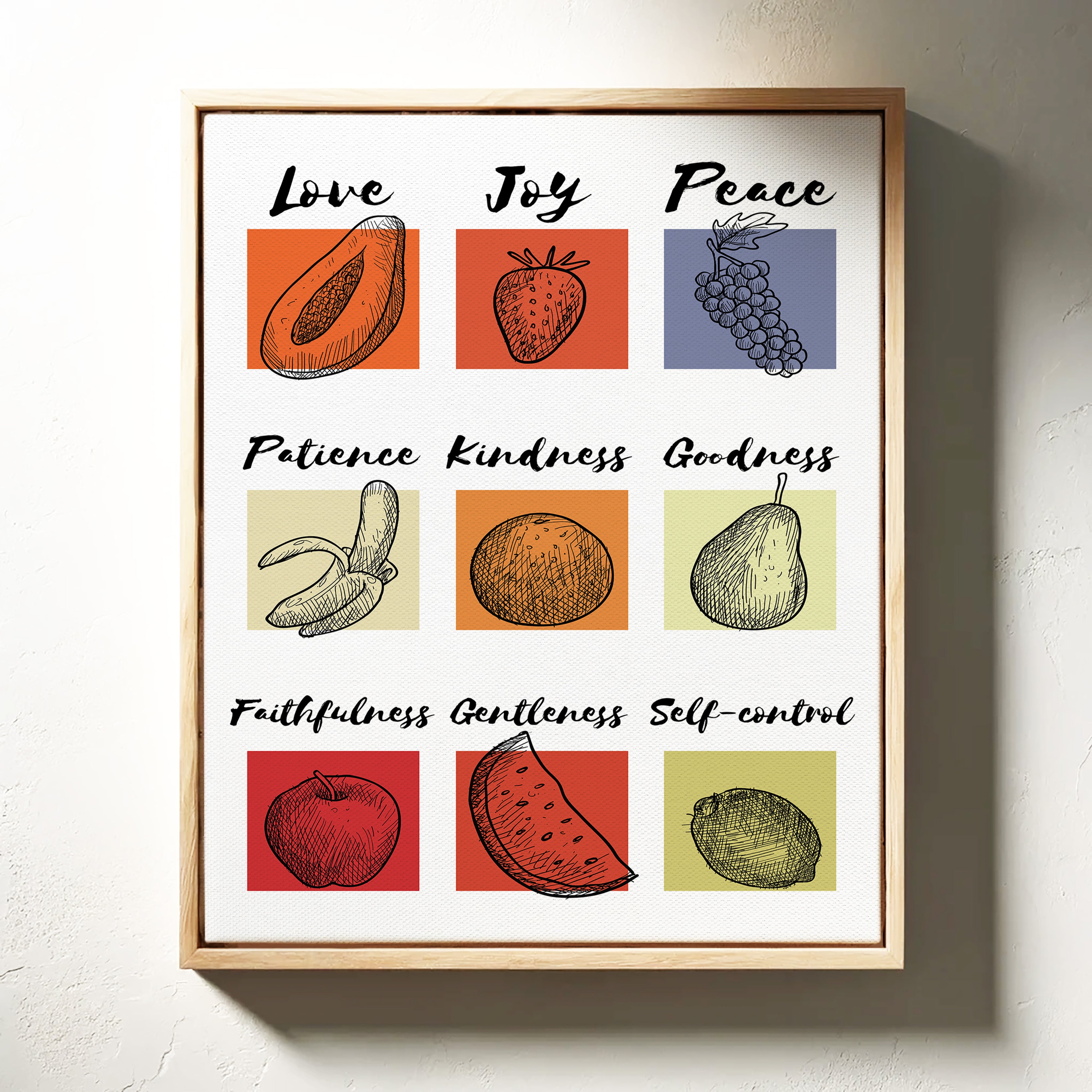 Sweet Fruits Teach Life's Gentle Ways