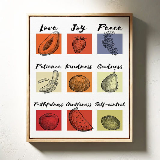 Sweet Fruits Teach Life's Gentle Ways