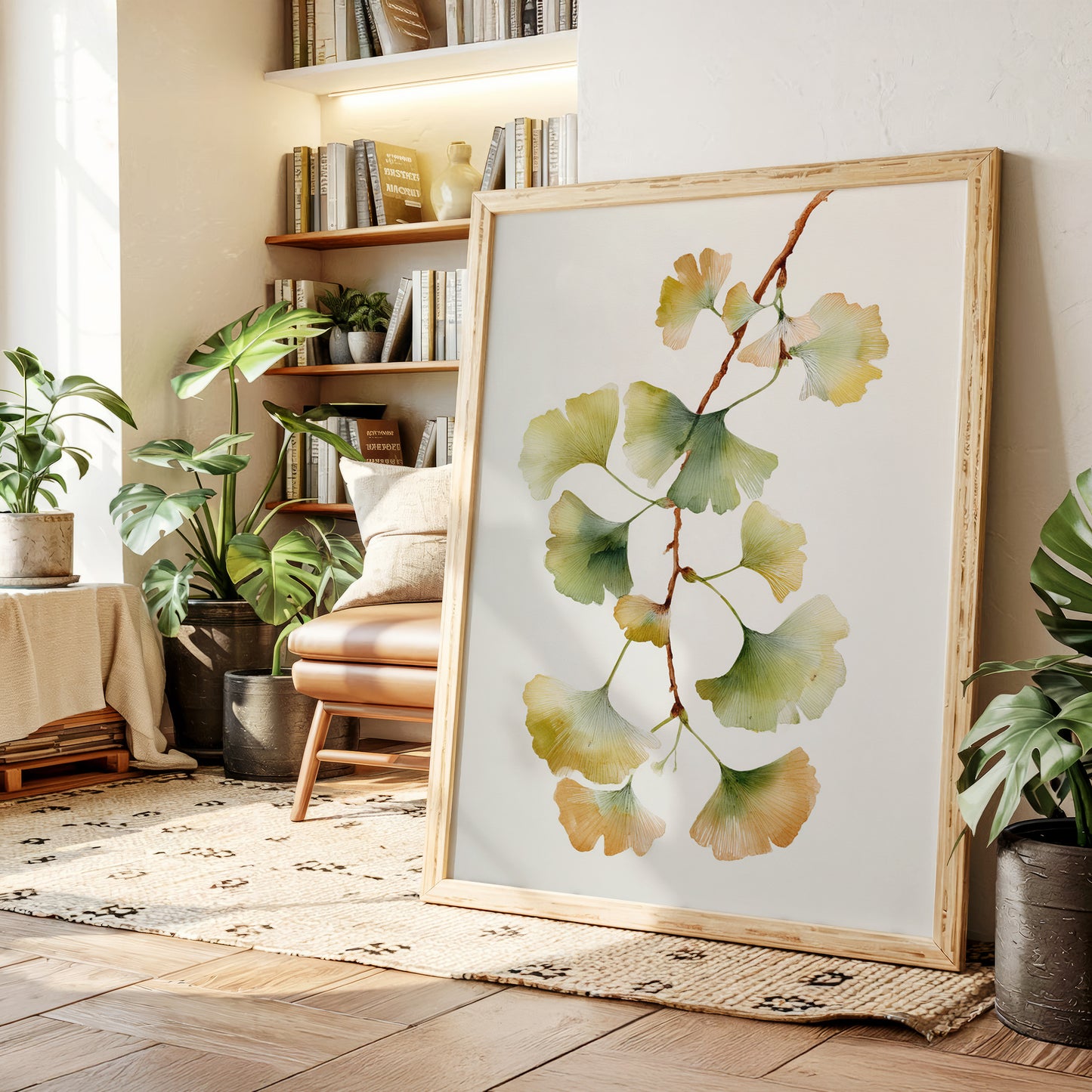 Ginkgo Leaves Write Nature's Poem