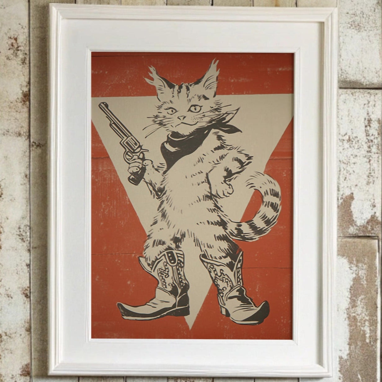 Outlaw Kitten Struts Western Tales