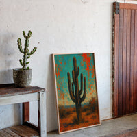 Lone Saguaro