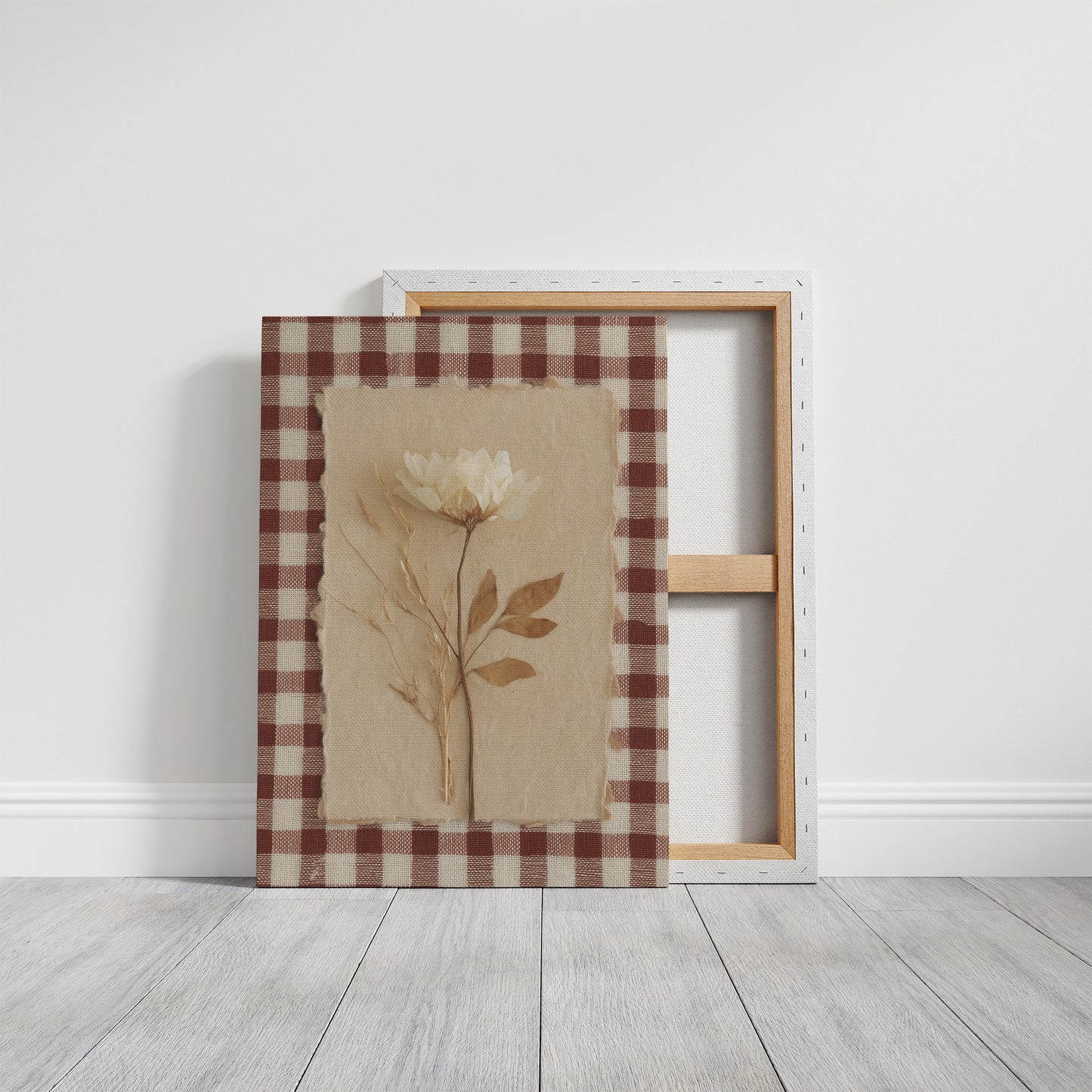Rustic Botanicals on Gingham