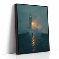 Coastal Sentinel Calls Through Fog