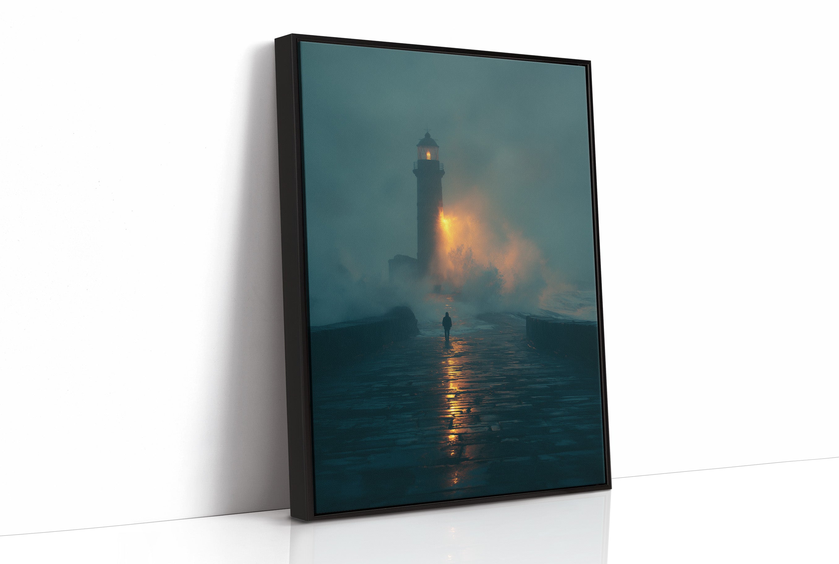 Coastal Sentinel Calls Through Fog