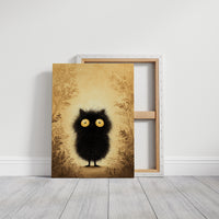 Curious Fluff Meets Golden Light