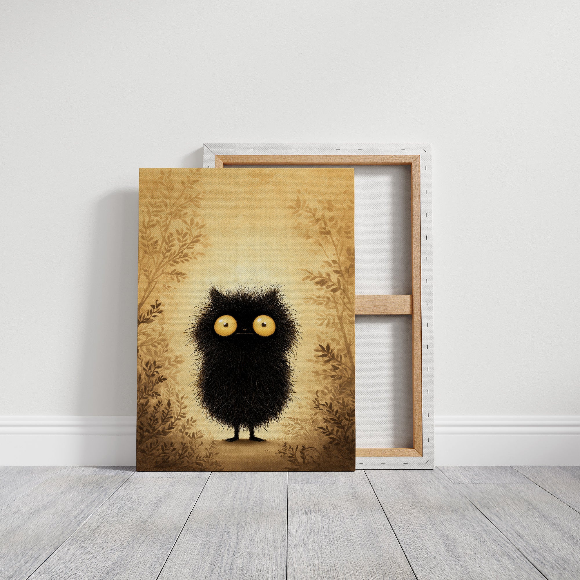 Curious Fluff Meets Golden Light