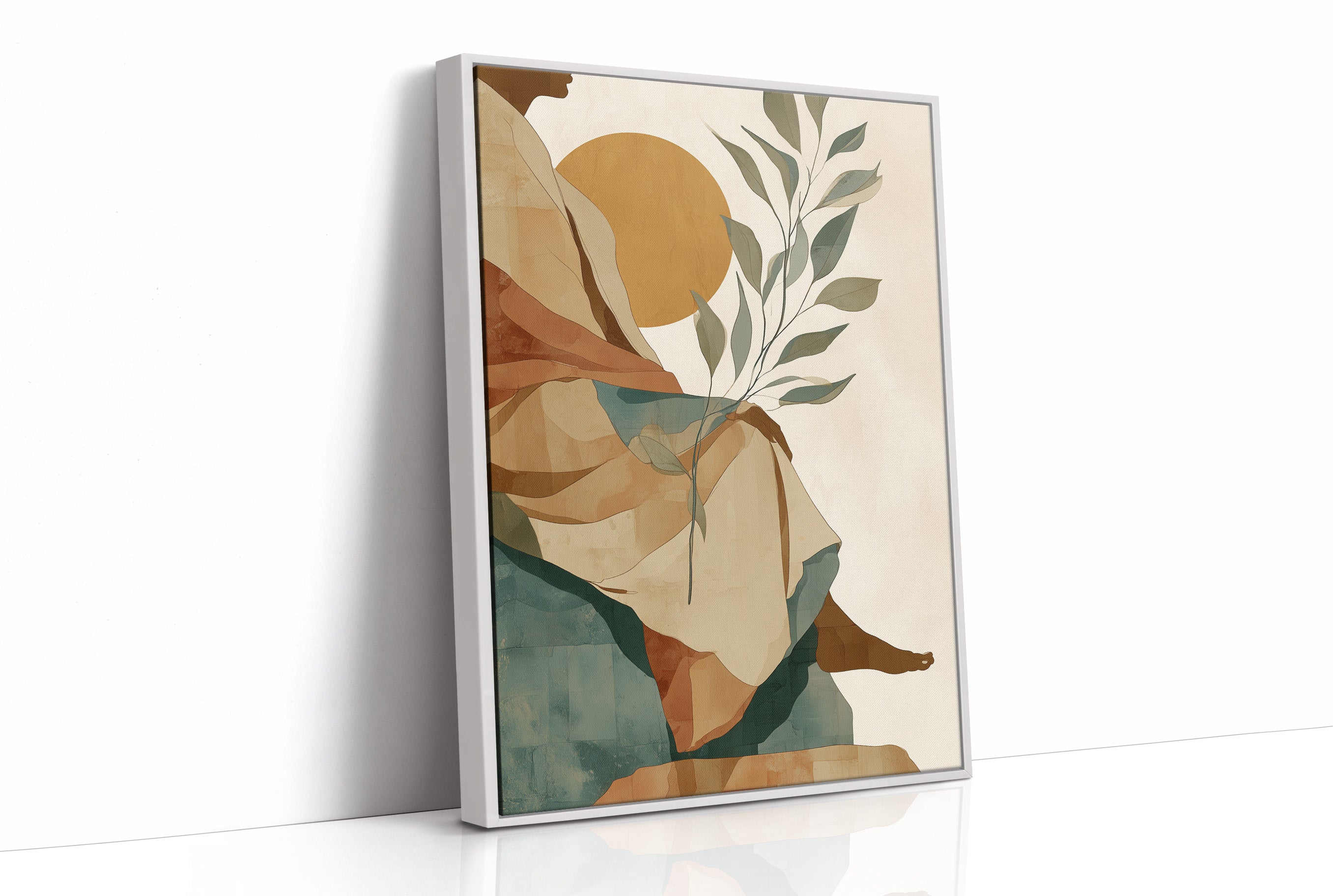 Golden Solitude Nurtures Tender Leaves