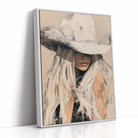 Fringe and Felt Cowgirl