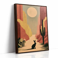 Jackrabbit Waits Out the Moon