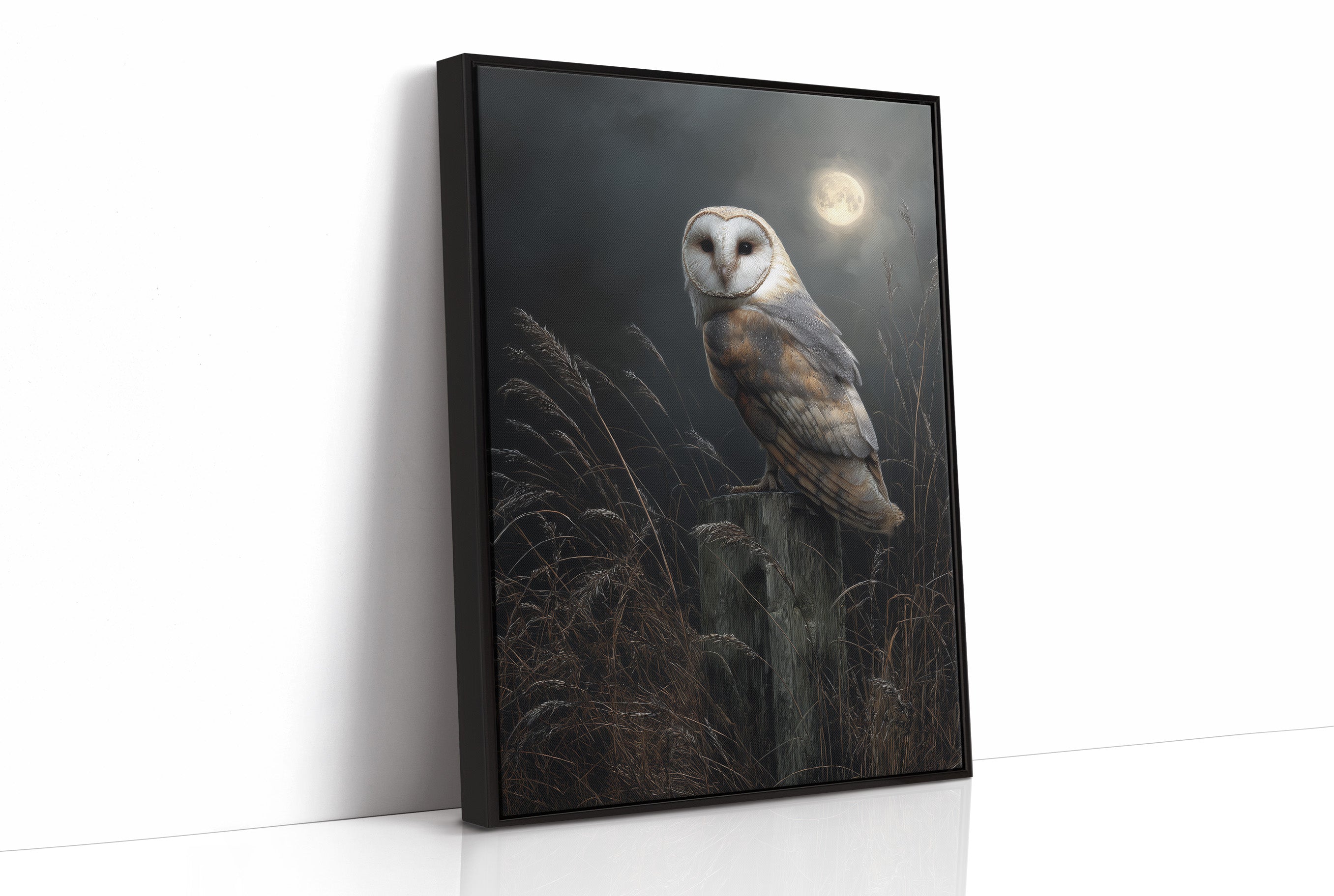 Silent Hunter Under Lunar Glow