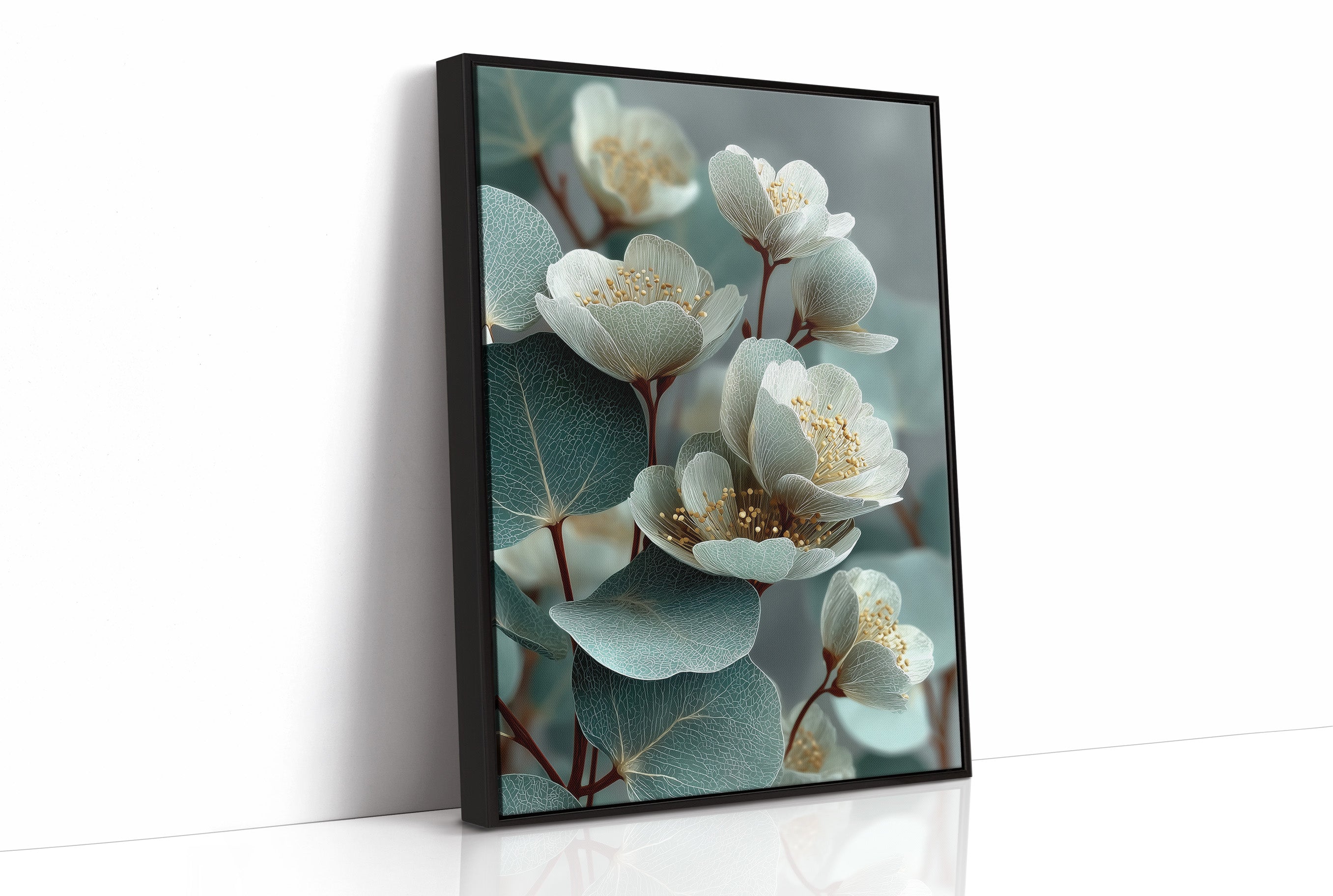 Sage Blossoms, Veined and Fine