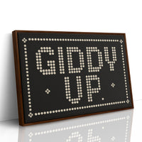 Giddy Up Western Typography