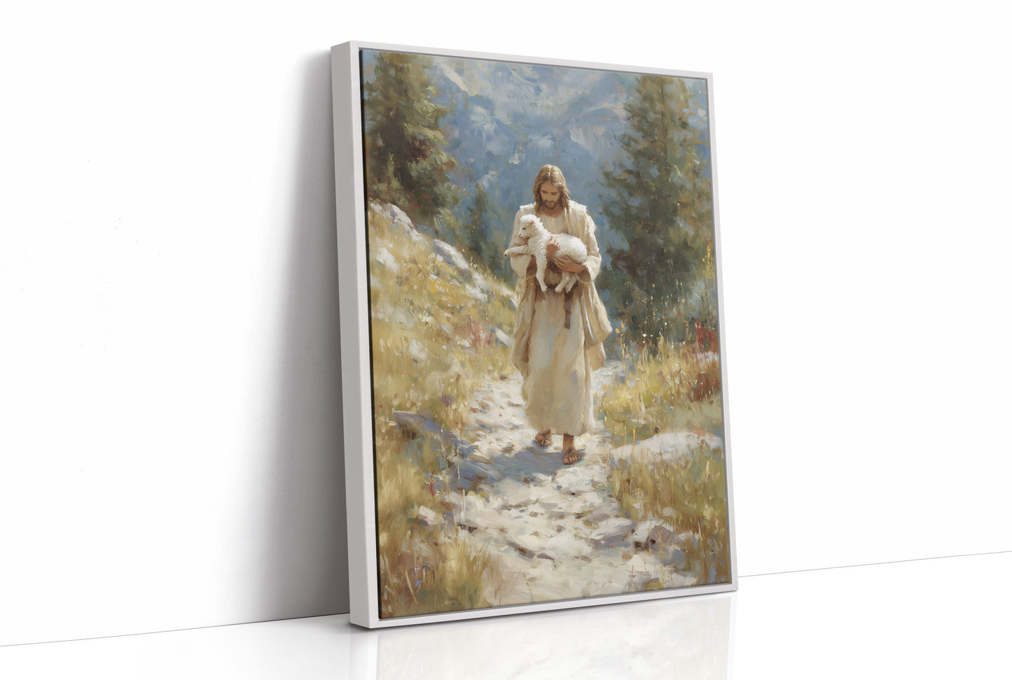 Mountain Path Leads To Peace