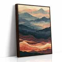 Dusk to Ember in Marquetry