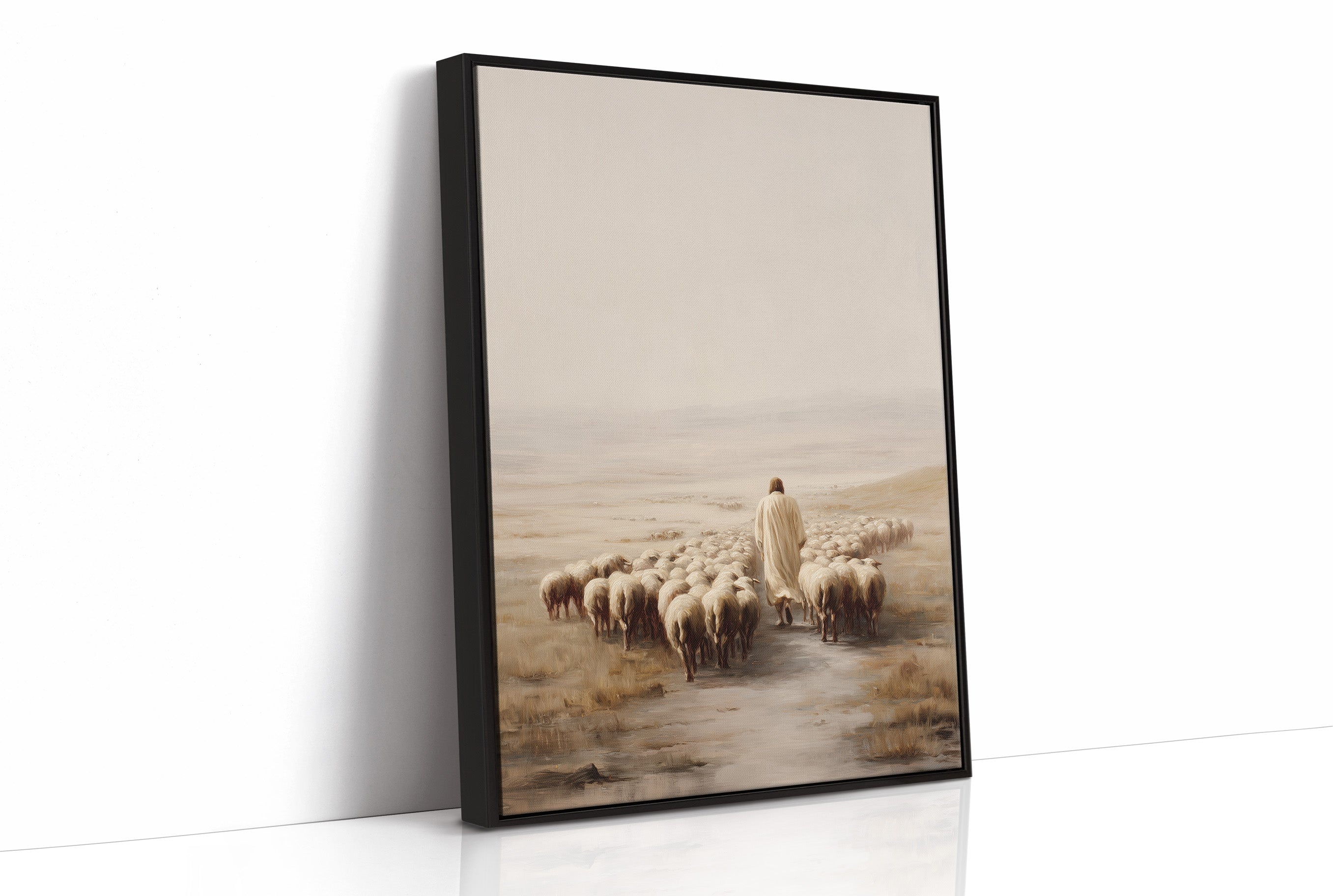 Shepherd's Path Through Morning Fog