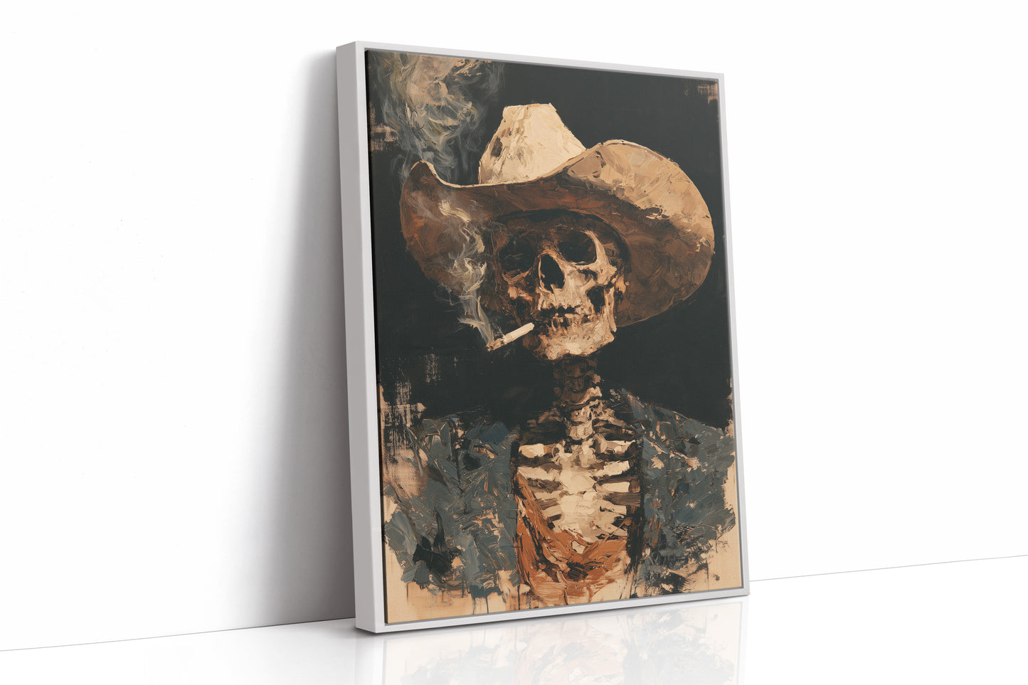 Smoking Skeleton Cowboy