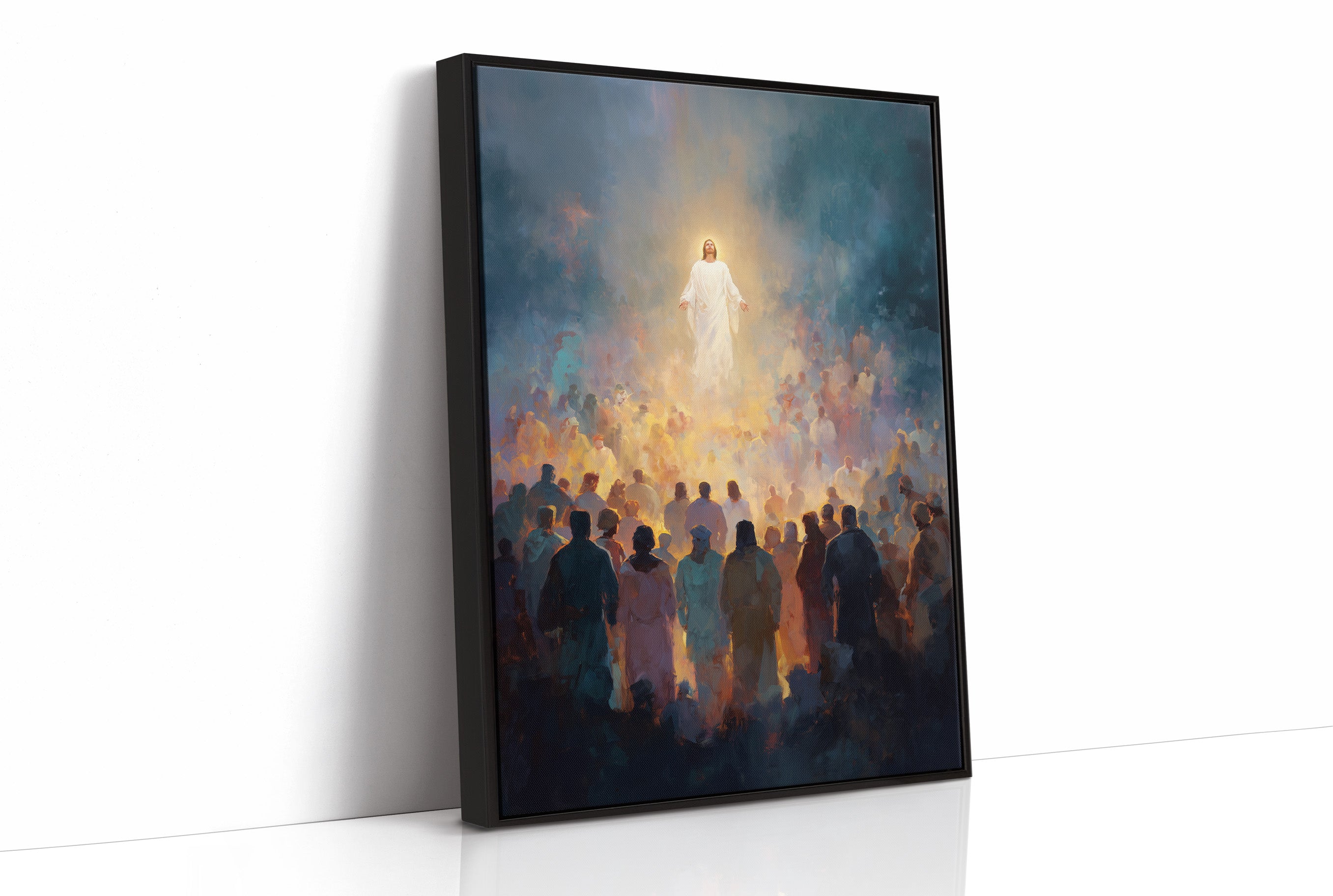 Light Beckons Through Celestial Mist