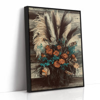 Burnt Orange Beneath the Plumes