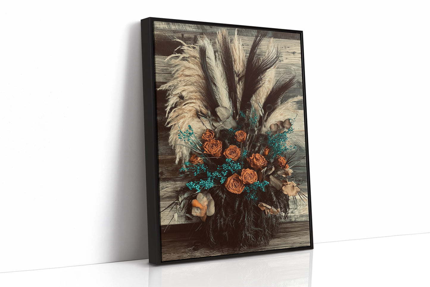 Burnt Orange Beneath the Plumes