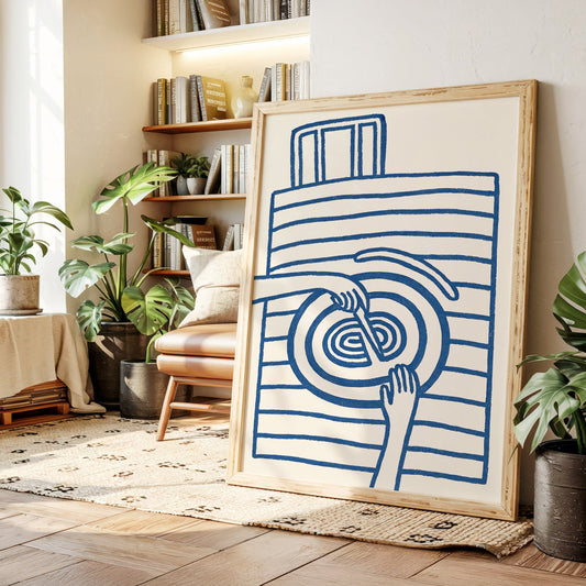 Blue Lines Share Kitchen Stories