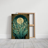 Moonlit Bells Under Starry Arch