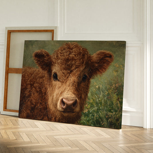 Sweet Summer Calf Holds Wonder