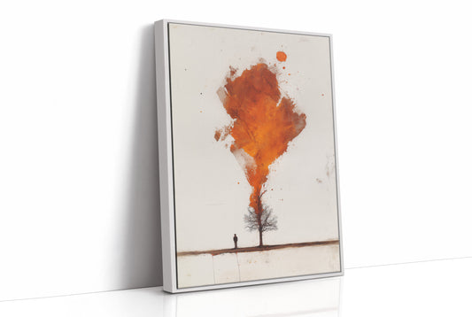 Autumn Inferno Breathes Above Solitude