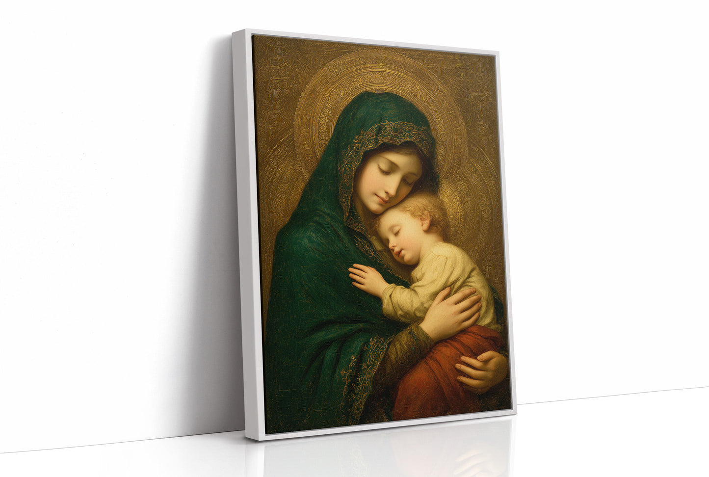 Sacred Peace Glows In Emerald