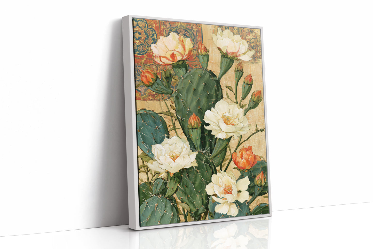 Prickly Pear in Gilded Bloom