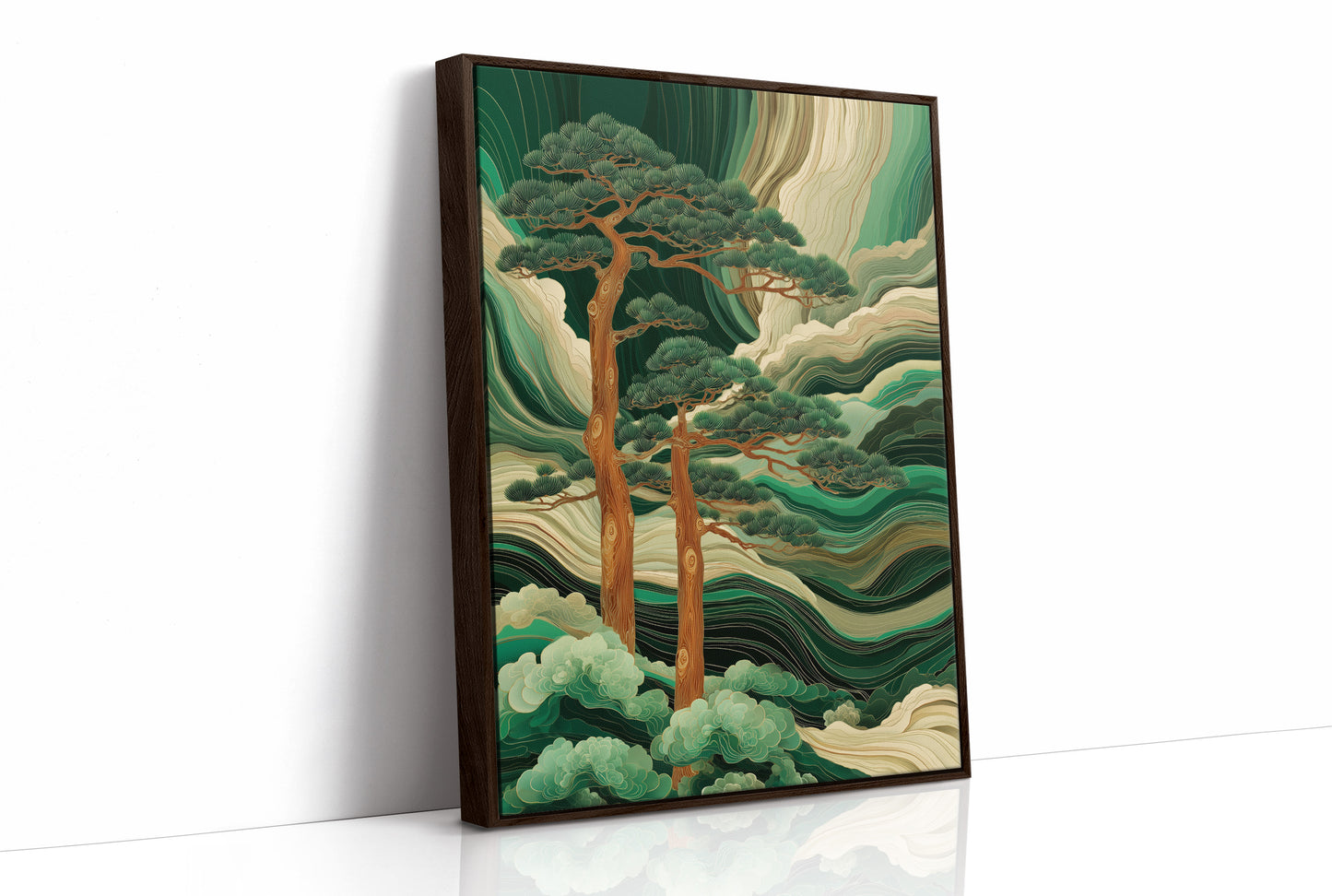 Emerald Winds Shape Ancient Pines