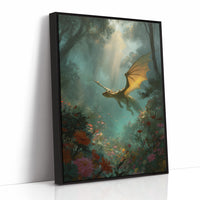 Golden Wings Through Misty Realms