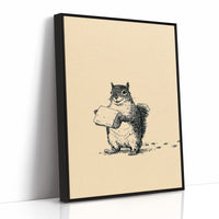 Squirrel With Something To Say