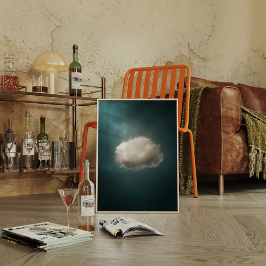 A Single Cloud in Emerald Light