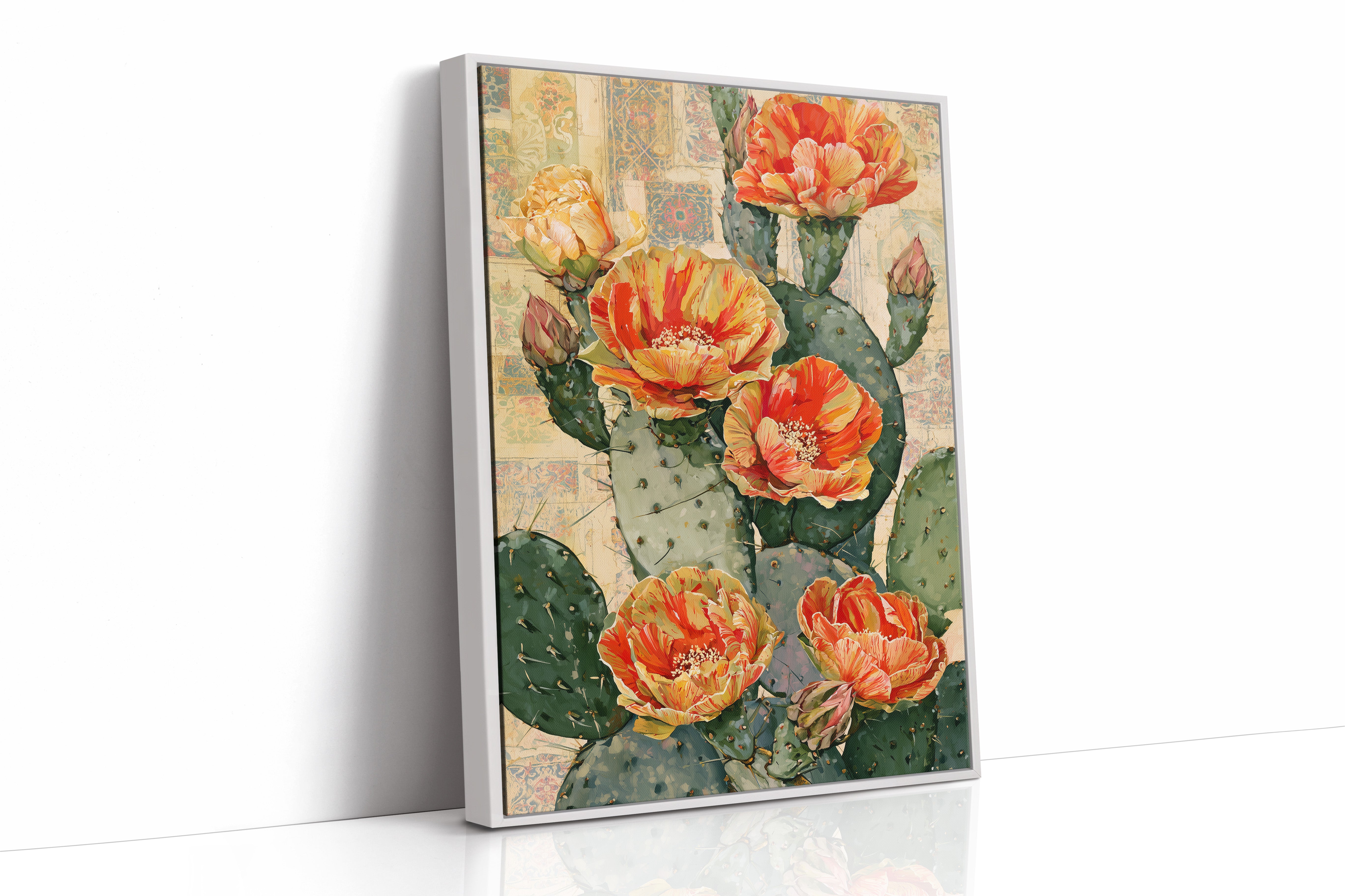 Prickly Pear Ablaze