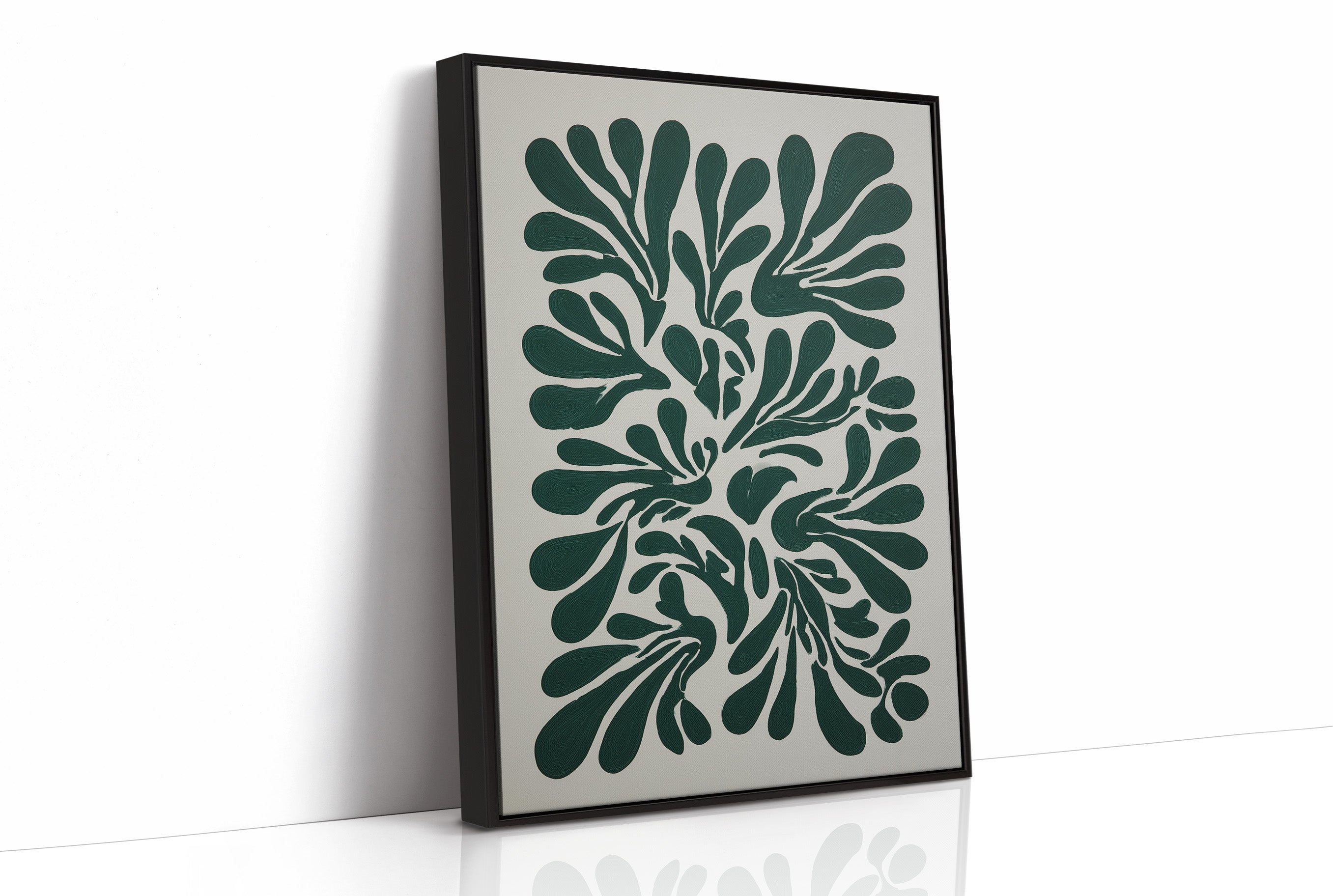 Emerald Petals Dance In Light