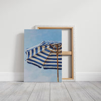 Azure Stripes Shelter Mediterranean Dreams