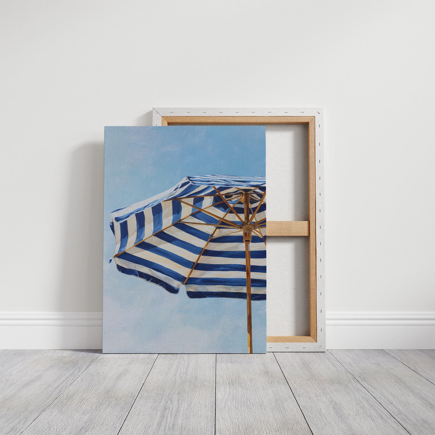 Azure Stripes Shelter Mediterranean Dreams