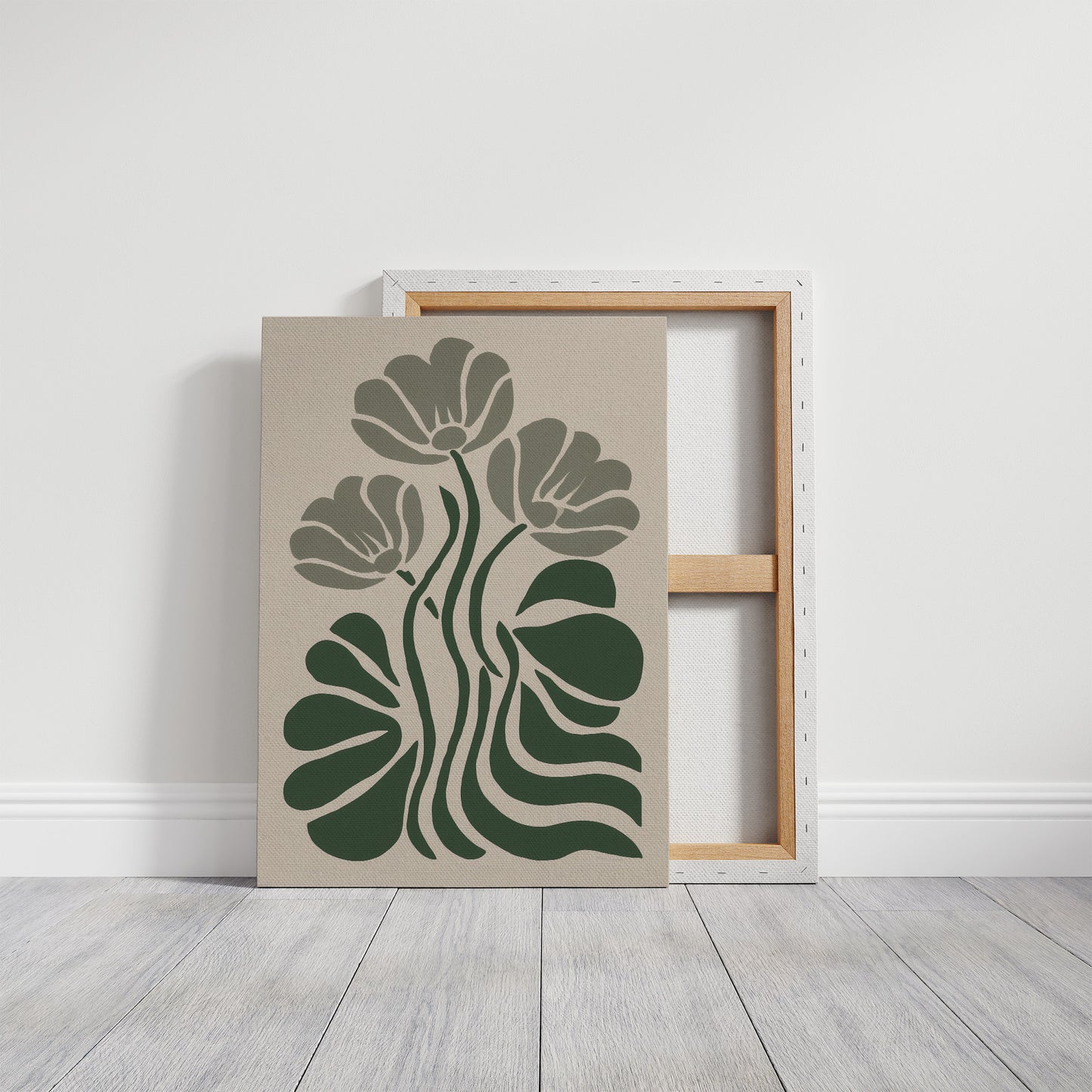 Tulips Dance In Sage Symmetry