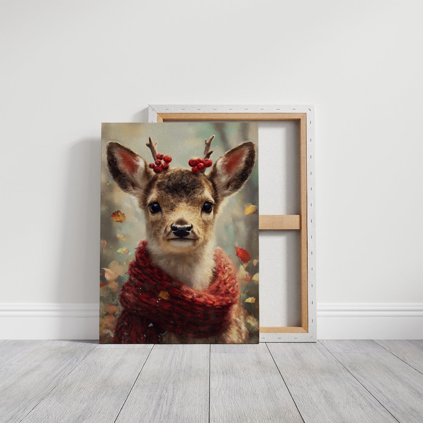 Little One in Winter Berries