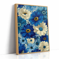 Daisies in Every Shade of Blue