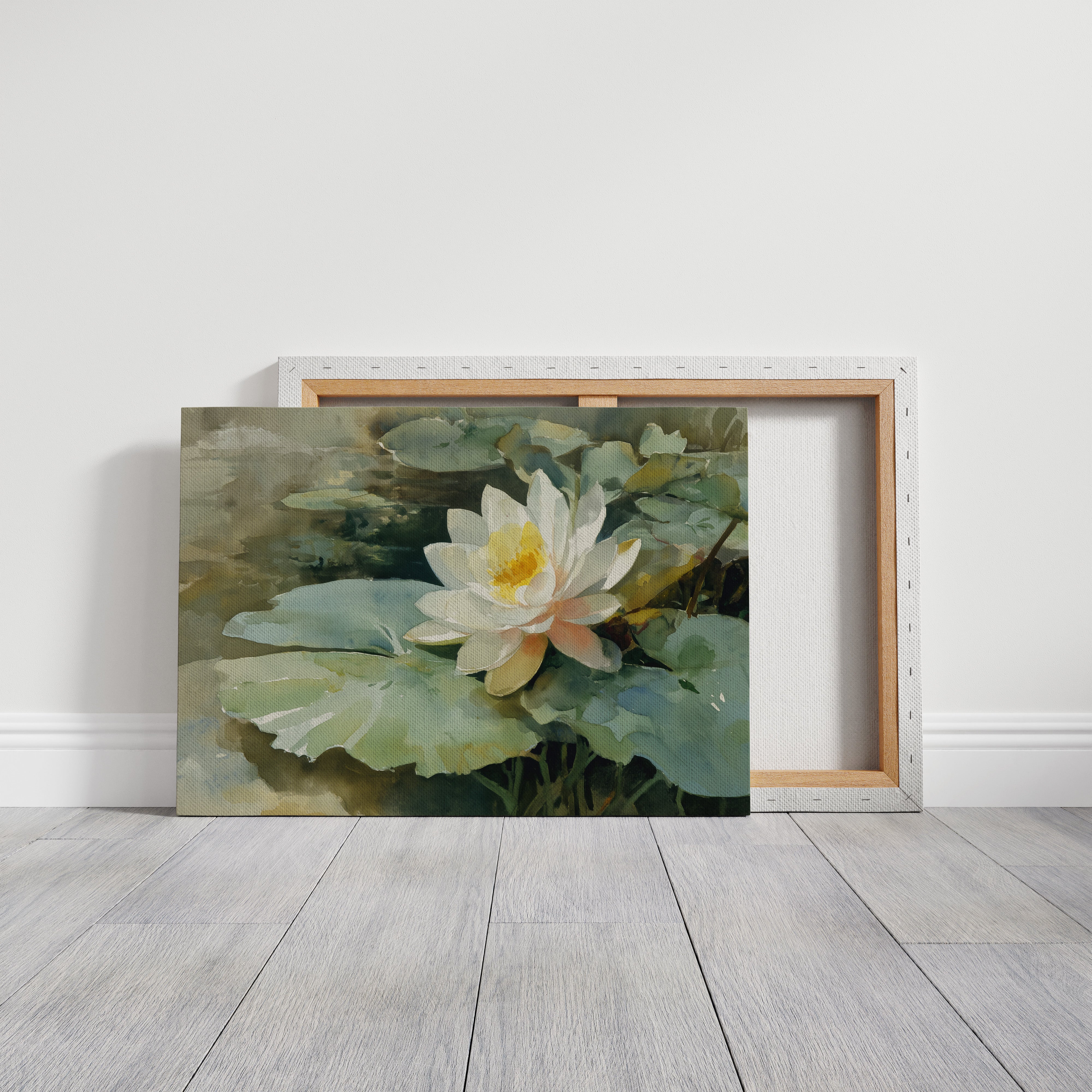 Stillness on the Lily Pond