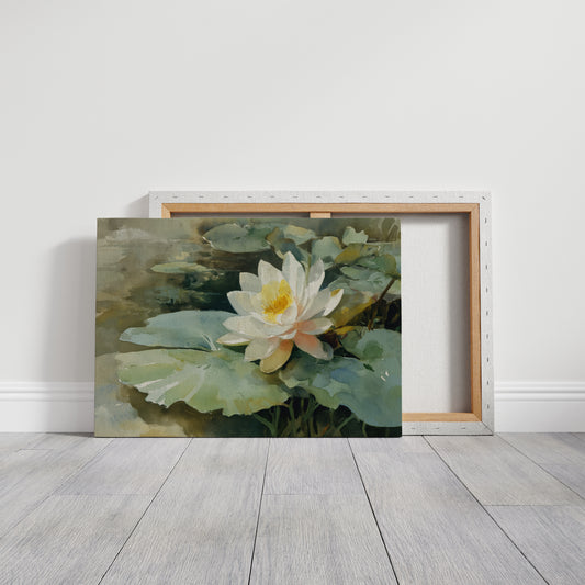 Stillness on the Lily Pond
