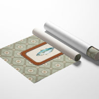 Coastal Memory In Leather Frame