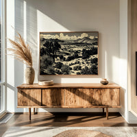 Desert Plains Dance With Mountains