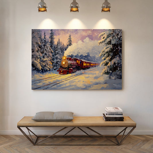 Winter Rails Carry Mountain Dreams