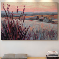 Fields Bathed in Blush